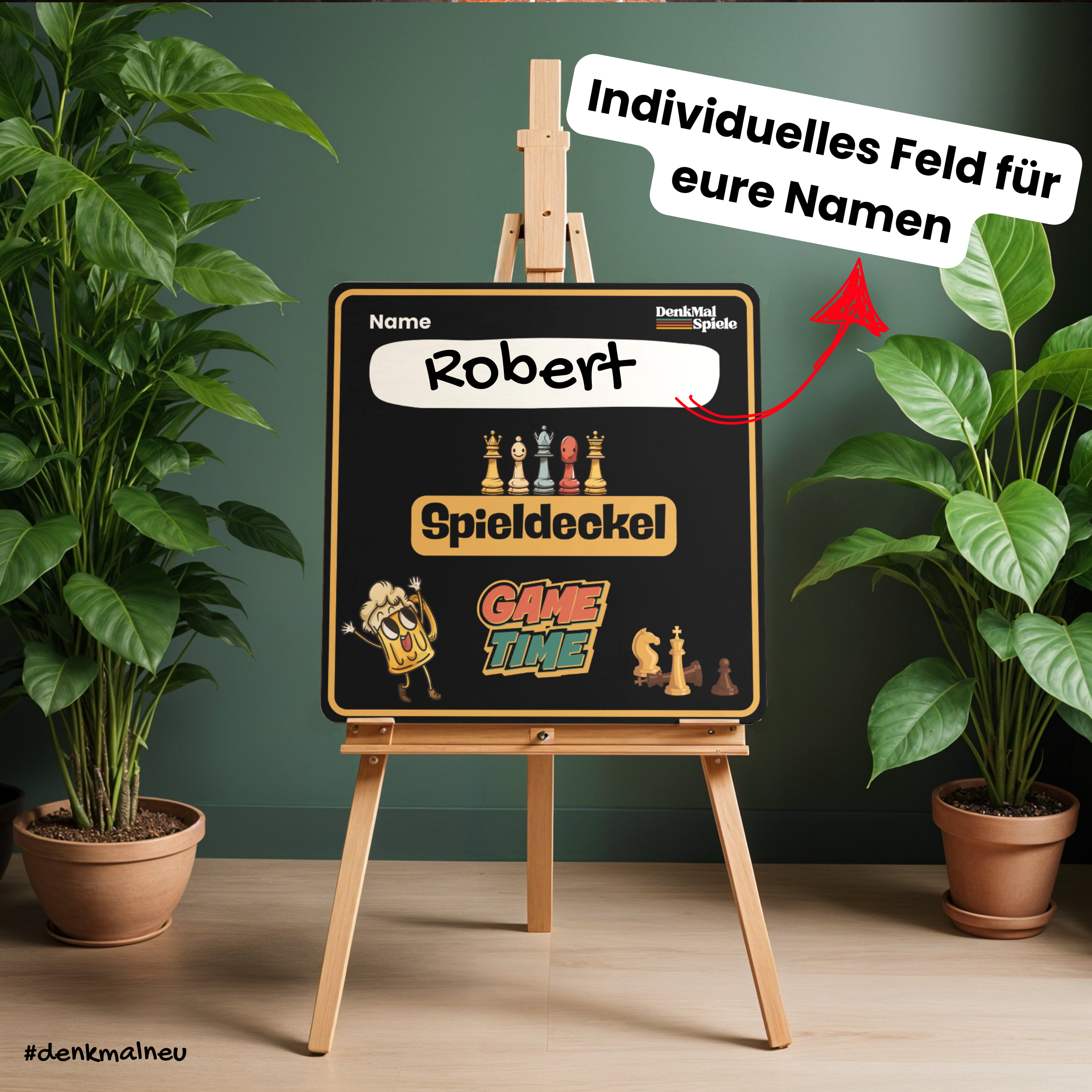 Spieldeckel Set | 50 Stück | Untersetzter | Gaming Zubehör