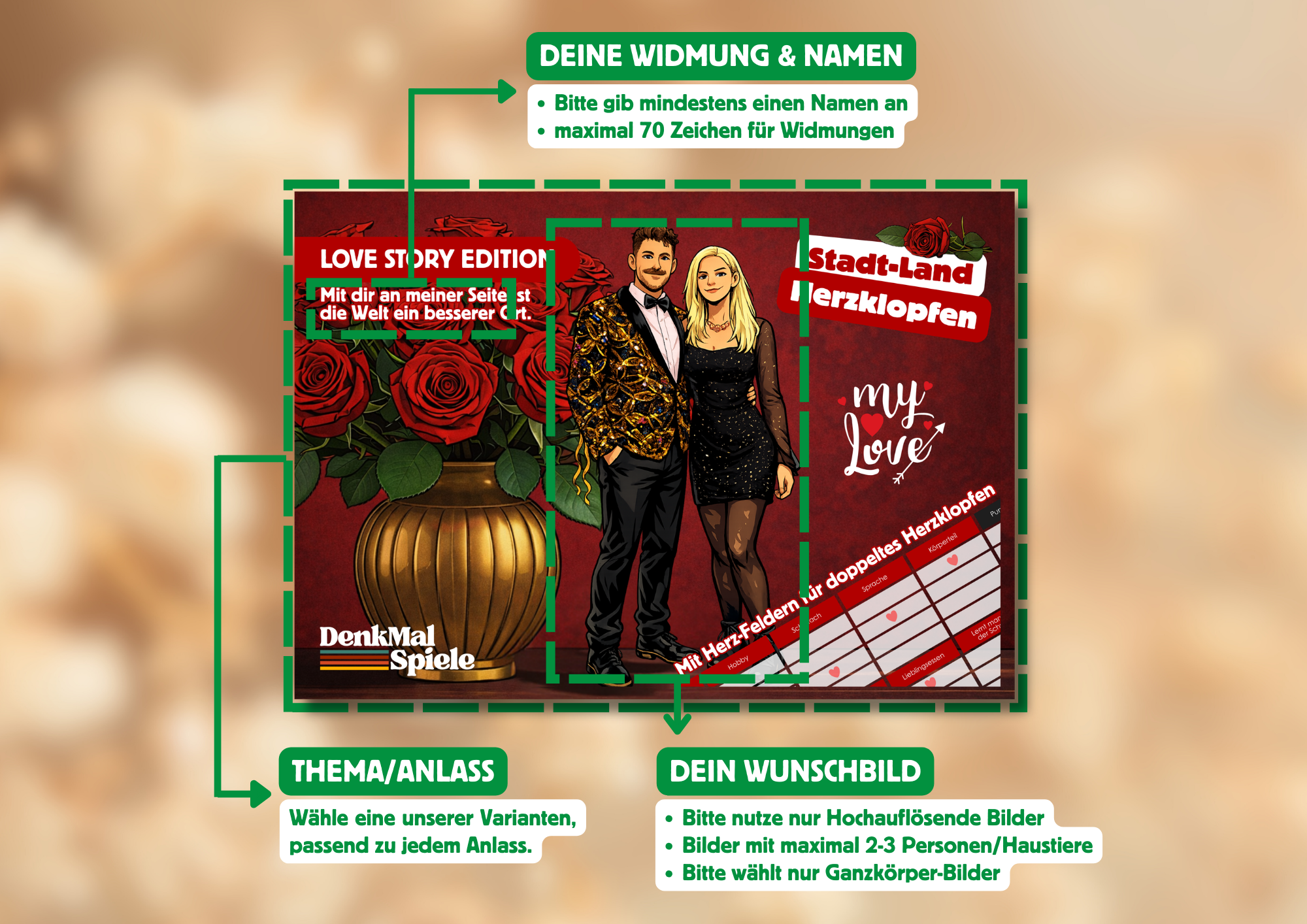 Wie funktioniert die Personalisierung der Spiele